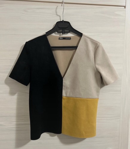 Shirt quadri zara - t-shirt,