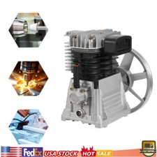 Testa Pompa Compressore Aria 3HP Alluminio 2.2KW 1.0mpa 2 Cilindri 1 Stadio 250L/66Gal
