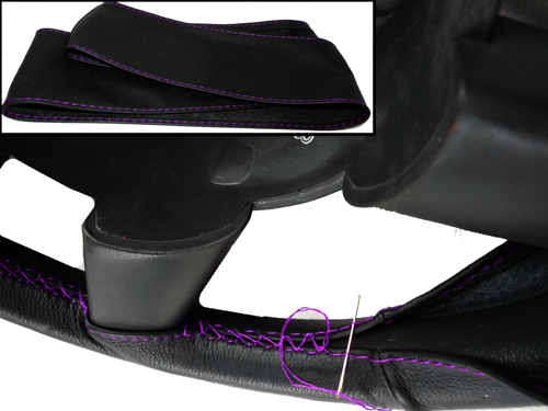 Vera volante pelle nera - vera, in
