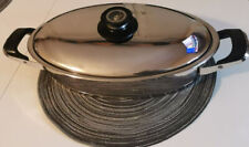 Padella ovale AMC, usata in buone condizioni altezza 6 cm