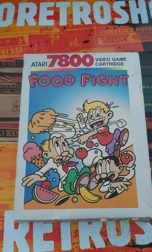 Food fight atari 7800 - food,