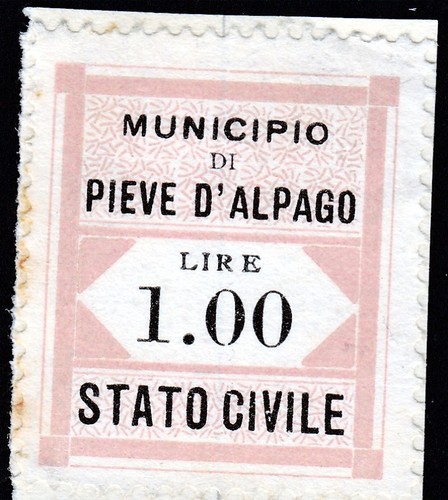 Italy municipal stamps - italy,