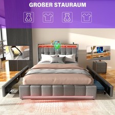 Letto Imbottito 160x200 cm con