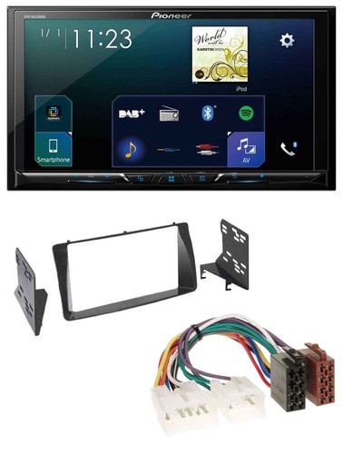 Pioneer mp3 bluetooth - usb, 2din