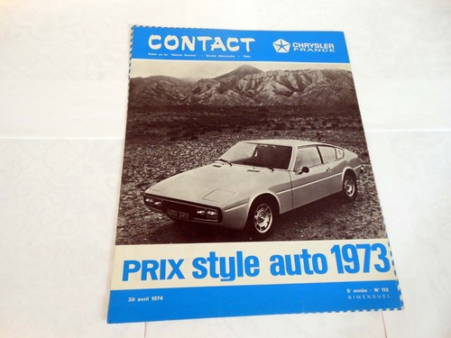 Matra simca bagheera revue - simca,