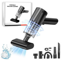 Aspirabriciole Senza Fili Potente 12000Pa - Auto Portatile USB Mini