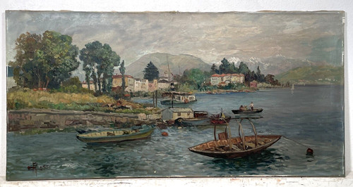 Quadro dipinto olio - dipinto,