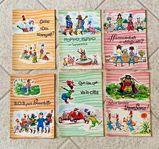 COLLANA MEG RACCONTI PER BAMBINI,SERIE COMPLETA,6 VOLUMETTI ILLUSTRATI 1971