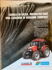 Advertising Pubblicità Trattore CASE MX90C/MX100C