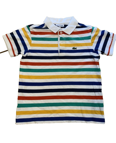 Polo lacoste ragazzo righe - polo,
