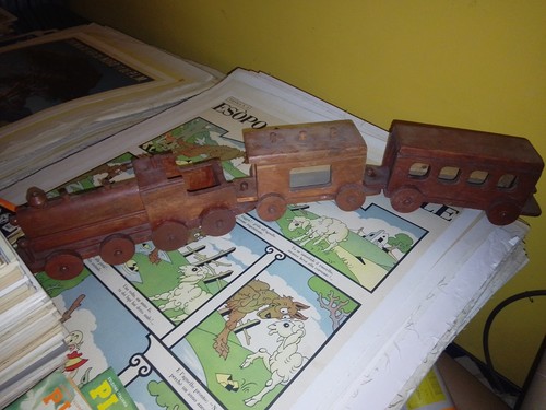 Treno gioco giocattolo - , legno
