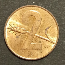 SVIZZERA 2 RAPPEN 1958 1966 1967 1968 1969 1970 1974 FRANCHI SVIZZERI FDC UNC