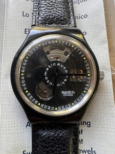Swatch automatic black - swatch, motion