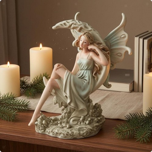 Statuetta incantatrice luna - incantatrice,