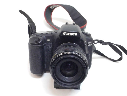 Dslr canon eos 20d - 20d, con