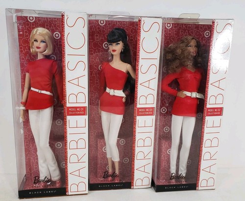 Bambola barbie basics modello - bambola,