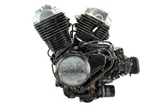 HONDA VT 500 CUSTOM 1985 1988  motore completo di tutte le sue parti originale