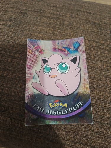 Jigglypuff topps holo pokemon - jigglypuff,