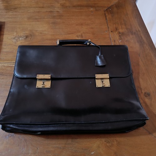 Borsa medico pelle nera - in,