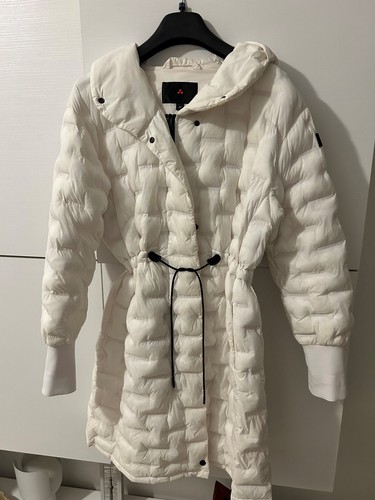 Piumino peuterey lungo bianco - piumino,