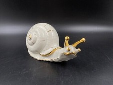 Scultura Statua Portafortuna LUMACA Capodimonte CVS Villari