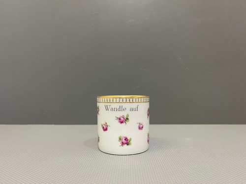 Tazza meissen motto wandle - meissen,