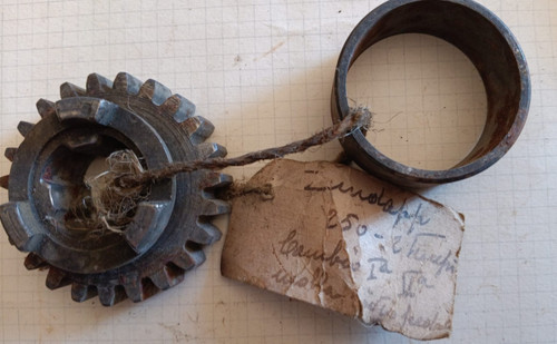 Zündapp 250 gearbox slider - zündapp,