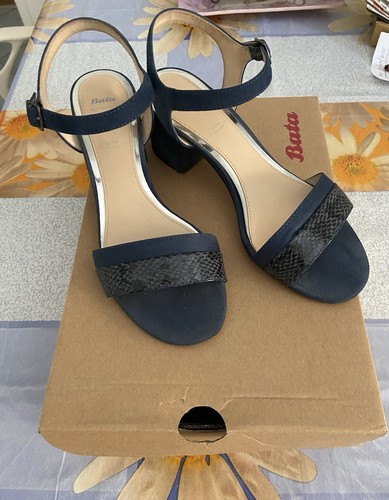 Sandali blu marca bata - marca,