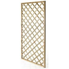 Pannello Grigliato Legno Pino