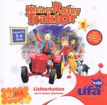 Kleiner roter traktor - roter,