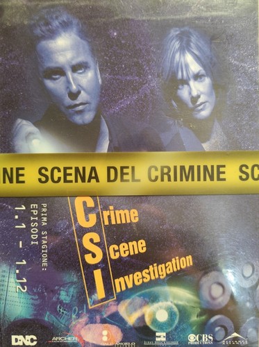 Csi scena del - scena, dvd