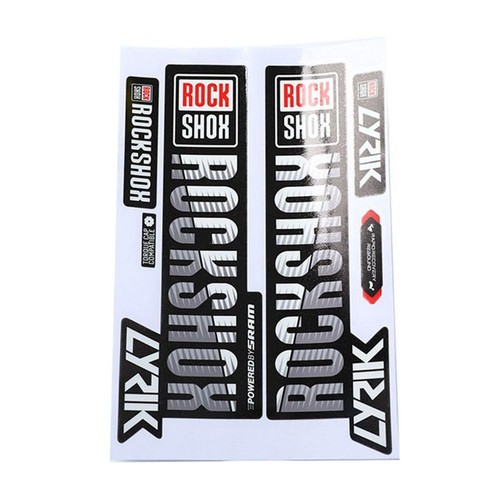 Adesivo forcella rockshox - adesivo,