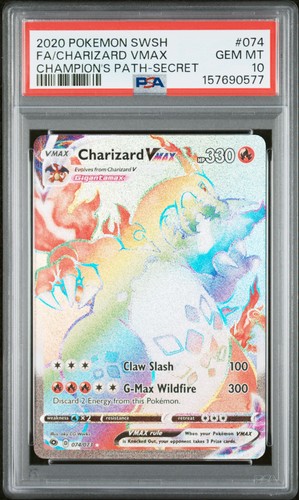 Charizard vmax 074 - charizard, secret
