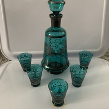Set decanter in vetro