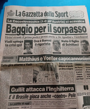 GAZZETTA DELLO SPORT 16 GIUGNO