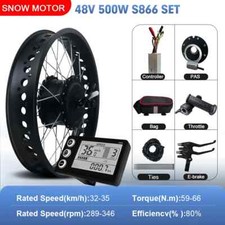 20 24 26 pollici neve ebike