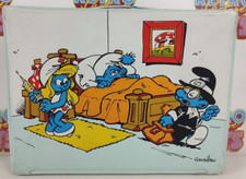 DOCTOR CASE SET SMURF PUFFETTA PUFFINA PEYO PUFFI 1983 VALIGETTA DOTTORE GFC