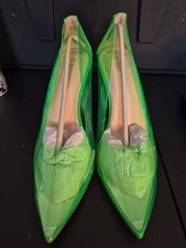 Tacchi con zeppa Berness verde