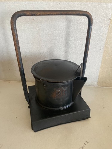 British railway lamp top - british,