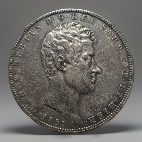 Lire 1837 carlo - 5,
