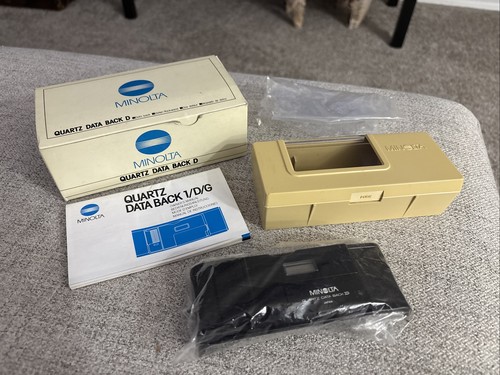 Minolta quartz data back xd - quartz,