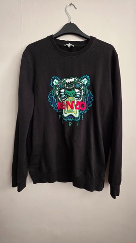 Kenzo paris felpa - felpa, ricamata