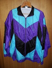 CHARLOTTE HORNETS VINTAGE NBA JACKET TRACKTOP GIACCA SPORTIVA