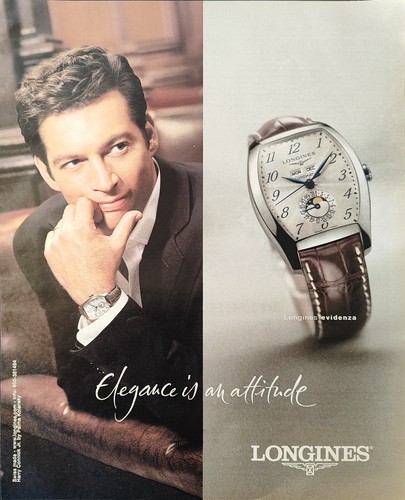 Longines pubblicità orologio - longines,