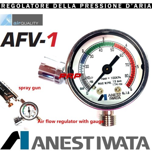 Anest iwata afv manometro - afv-1,