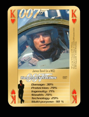 Playing card 007 bonds - playing,