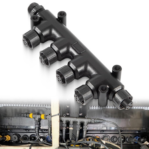 Connettore multiporta nmea - connettore, t