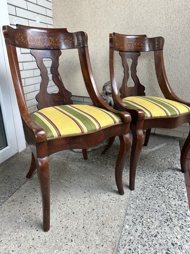 Sedia mogano inglese - 2,