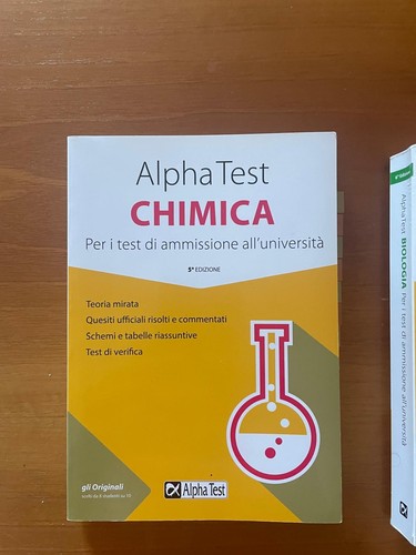 Alpha test chimica per - alpha,