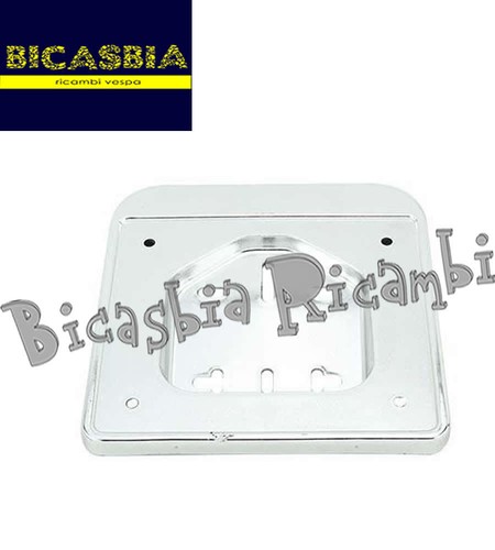 2090 porta targa cromato - 2090,